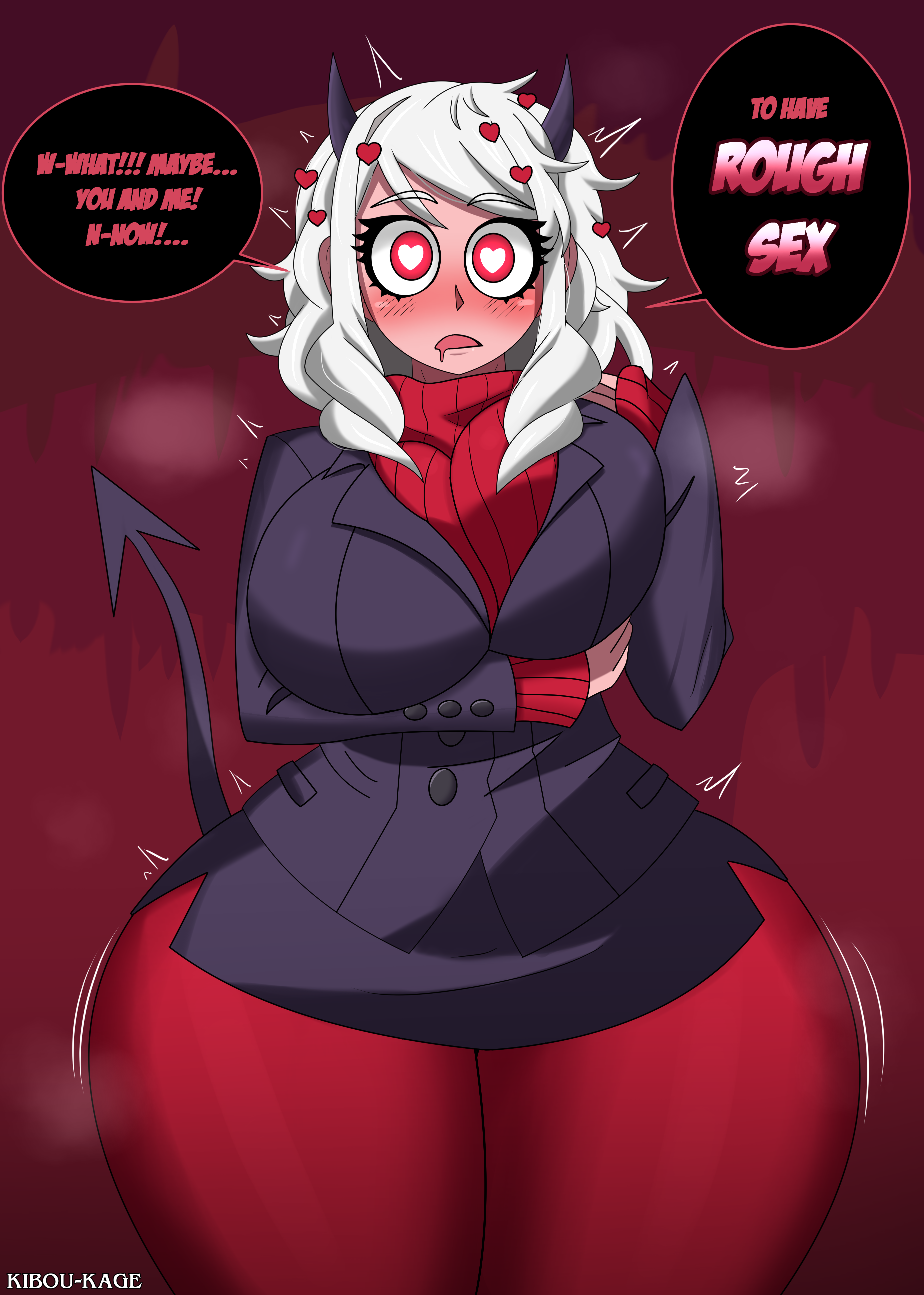 Rule 34 – 1girls big breasts breasts clothing demon demon girl dialogue drooling female female only heart-shaped pupils helltaker horns horny horny female imminent sex kibou-kage looking at viewer modeus (helltaker) pantyhose png red eyes solo suit tail talking to viewer text thick thighs thunder thighs white hair wide hips | 13467670 /