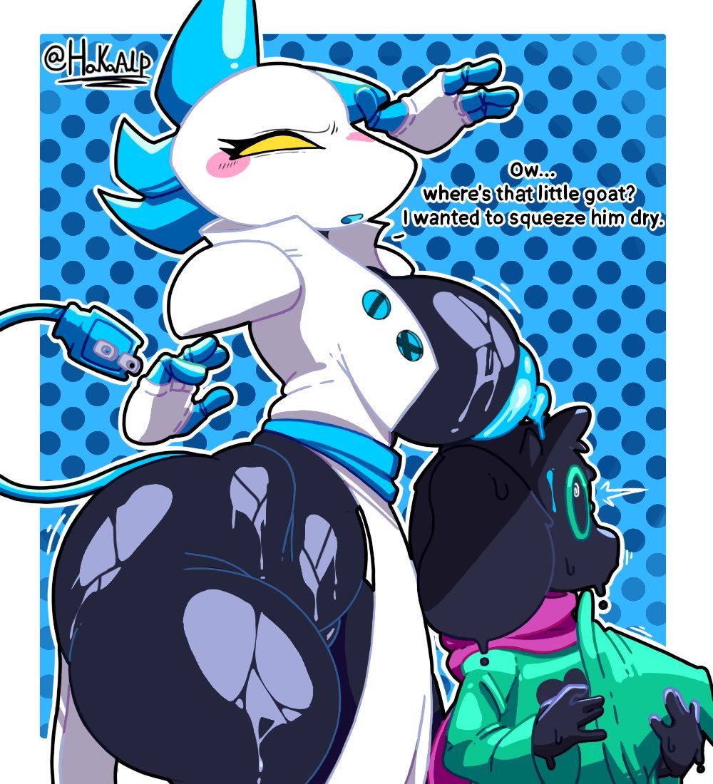 Rule 34 – anthro big ass big breasts big butt bodily fluids bovid breasts butt caprine darkner deltarune duo felid feline female goat huge ass huge breasts karikhuri looking for someone machine male mammal meme nervous ralsei robot sweat tasque manager (deltarune) thick thighs undertale (series) where is heisenberg | 17472532 /