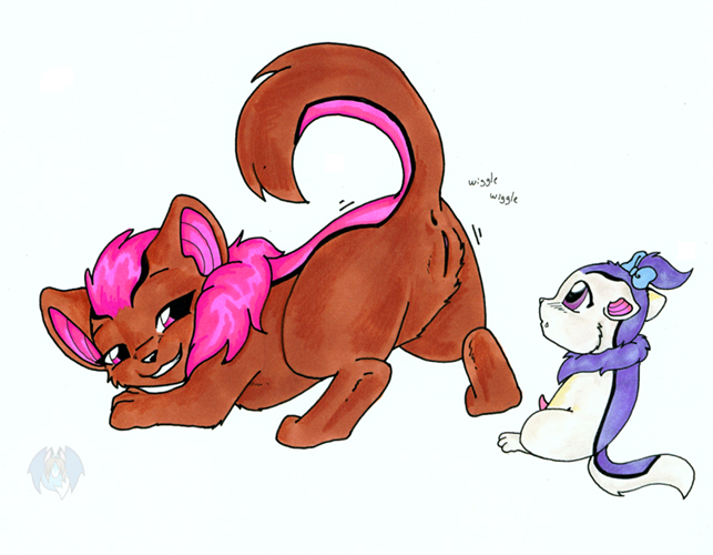 Rule 34 – all fours anus ass ass up female feral feral on feral male neopets nude penis presenting pussy raised tail sex size difference straight tail tierafoxglove xweetok | 586613