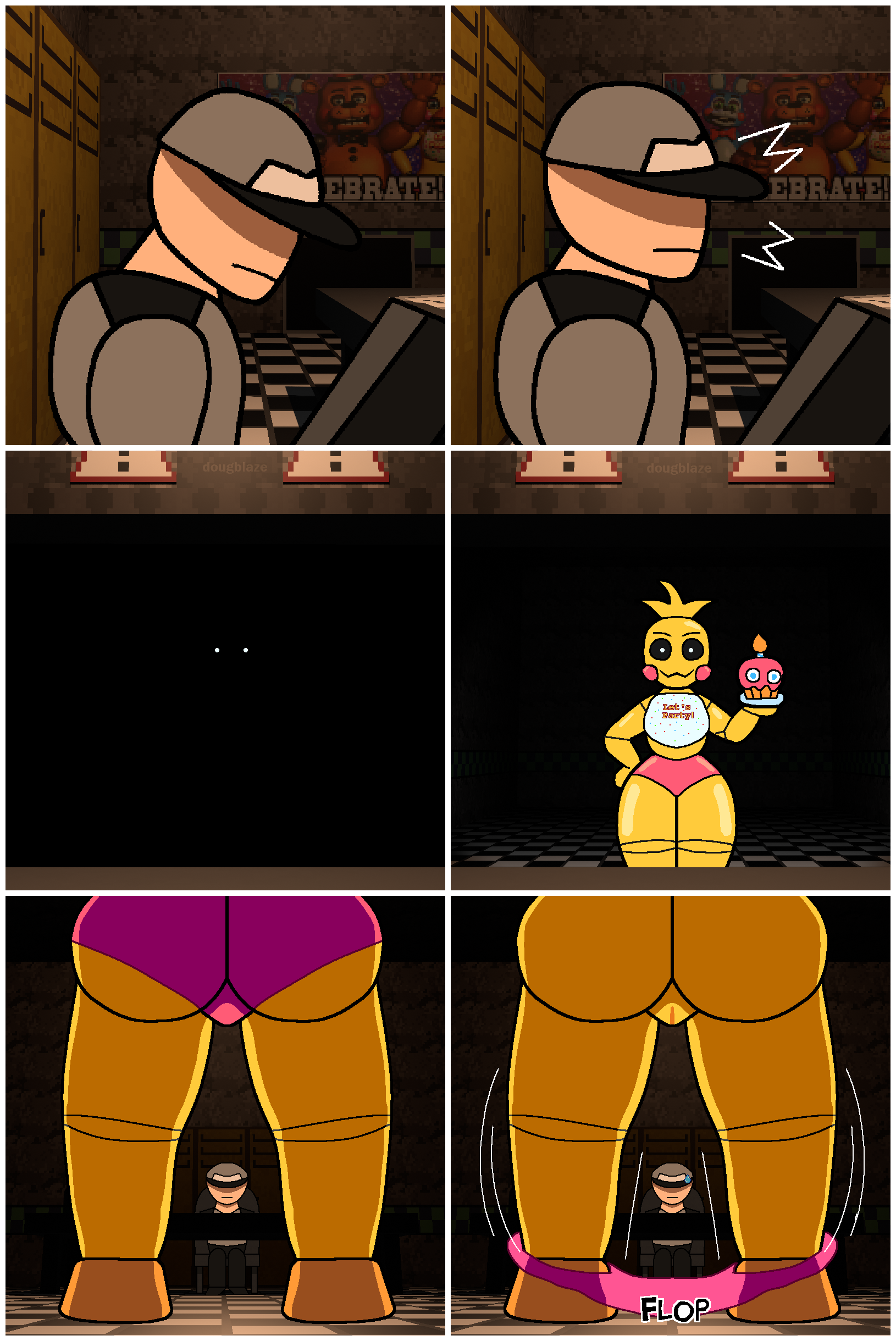 Rule 34 – 3d (artwork) 3d background absurd res animatronic avian beakless bird border butt chicken clothing comic cupcake (fnaf) digital media (artwork) dougblaze female five nights at freddy’s five nights at freddy’s 2 fnaf2 location galliform genitals hi res human machine male mammal mixed media onomatopoeia panties phasianid robot scottgames security security guard smile sound effects text toy chica (fnaf) underwear undressing vulva white border | 18090251 /