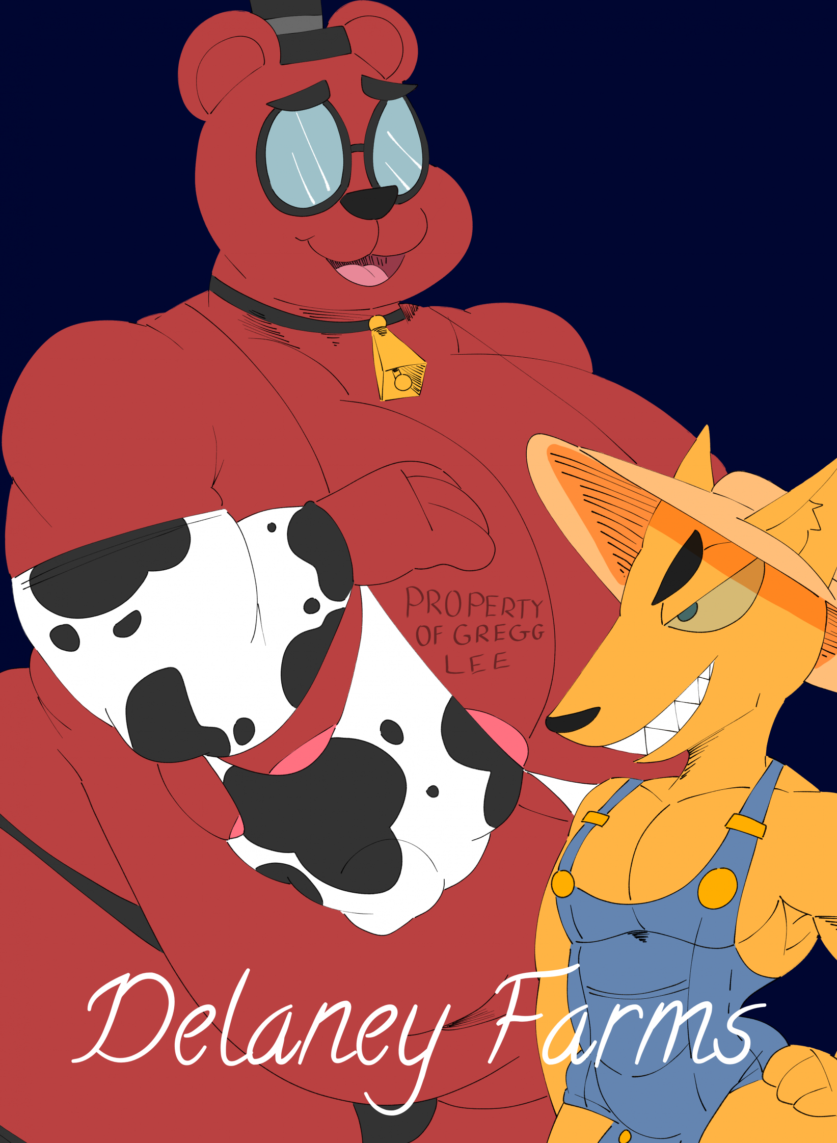 Rule 34 – angus delaney bear big breasts breasts busty male canon couple cowbell cowprint fox gay glasses gregg (nitw) hoovedleader huge breasts male male only male with breasts night in the woods nipples peek nipples visible through clothing top hat writing on body | 7770018 /