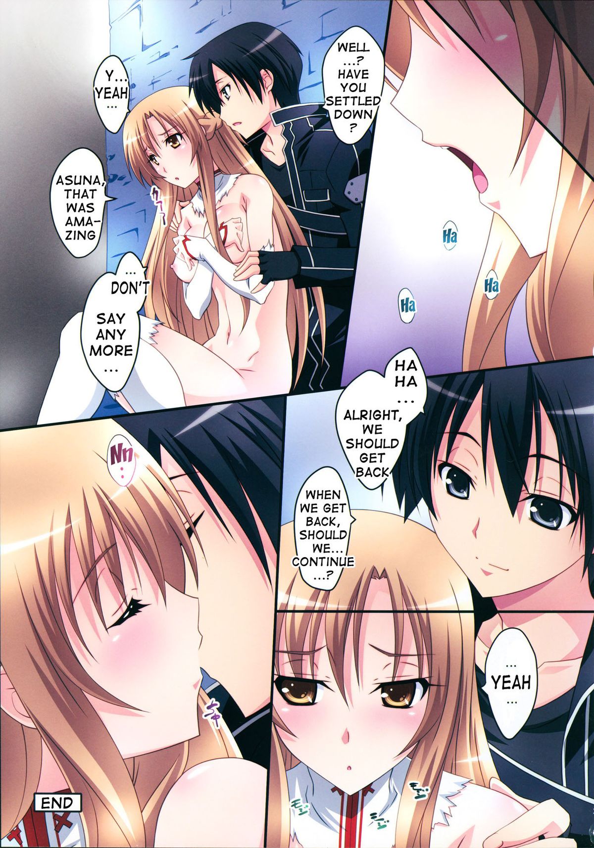 Asuna Close Call Sword Art Online Hentai Online Porn Manga And Doujinshi