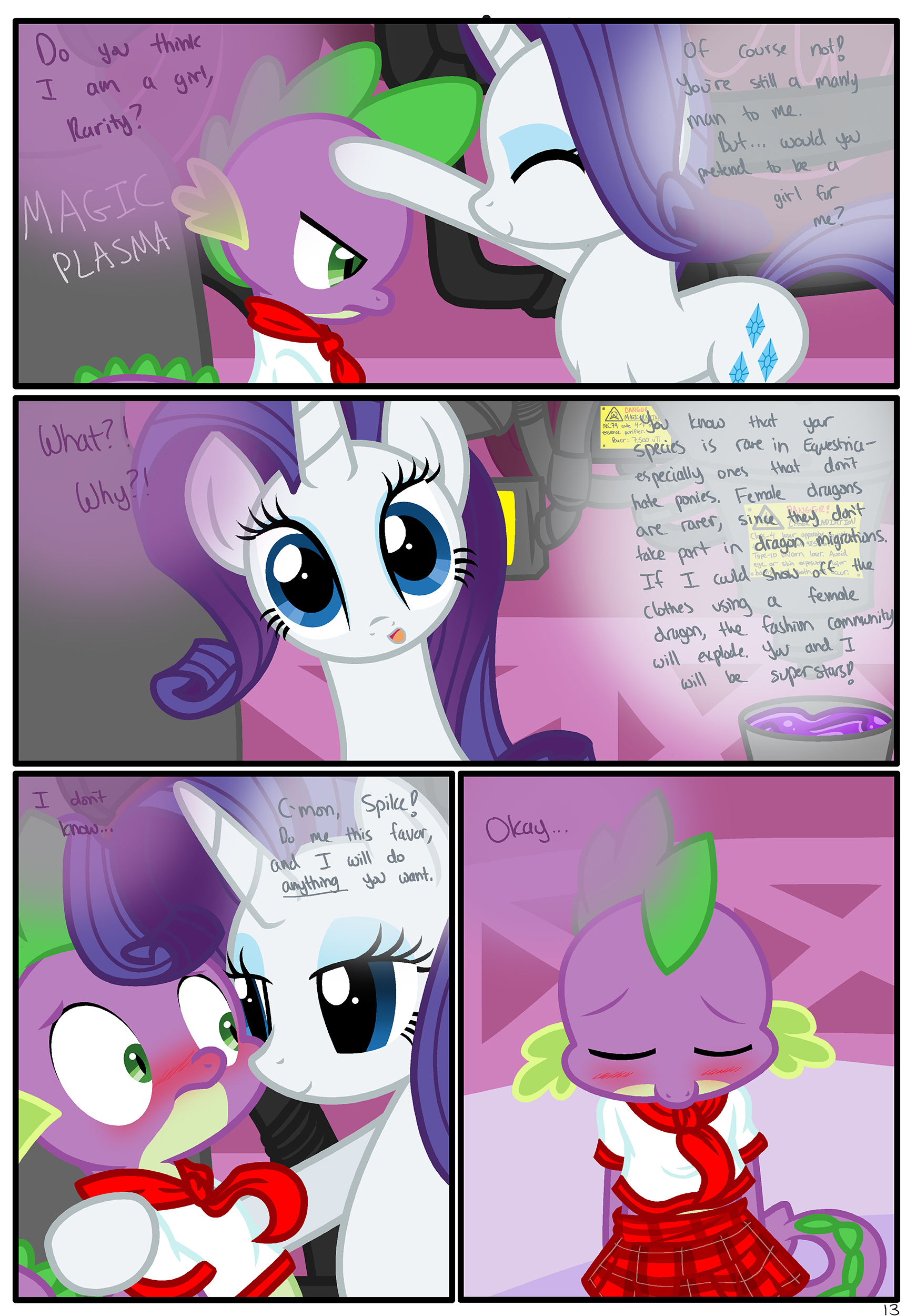 R34 comics. MLP r34 комиксы. MLP r34 комиксы Спайк. Спайк crossdressing. Crossdressing MLP комиксы.