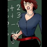 Tamed Teacher ITA bondage school schoolgirl ballgag 845223 0005
