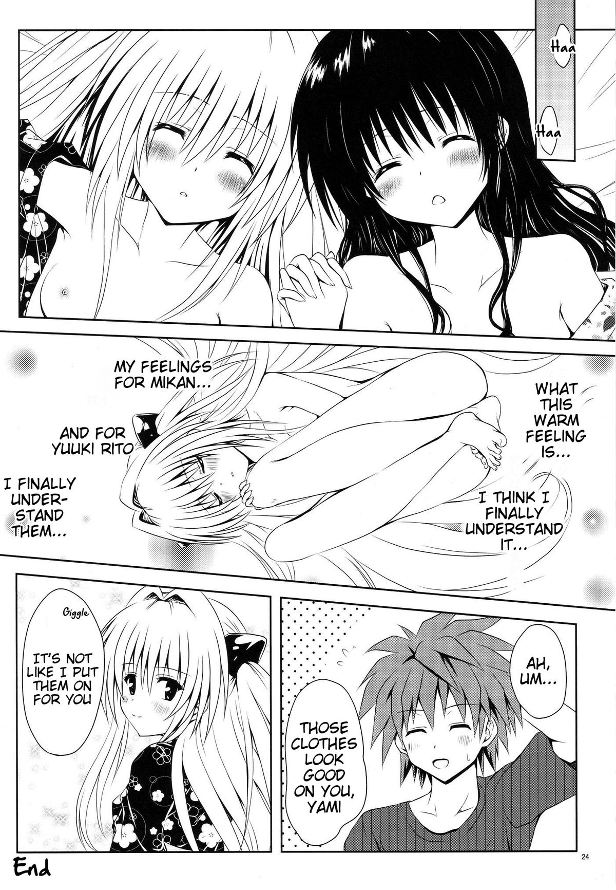 Read Mikan To Osoroi Ga Iidesu To Love Ru Hentai Online Porn Manga And Doujinshi