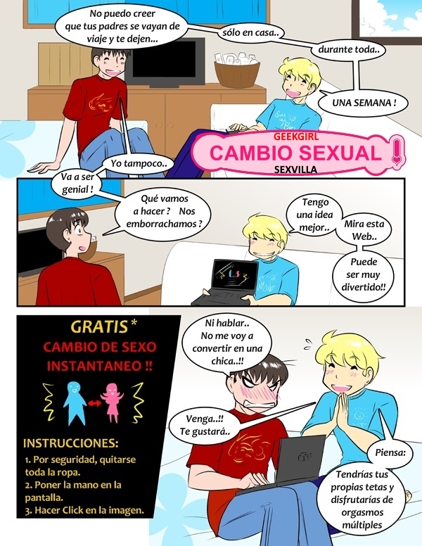 CAMBIO SEXUAL Spanish Rewrite SEXVILLA 850933 0001