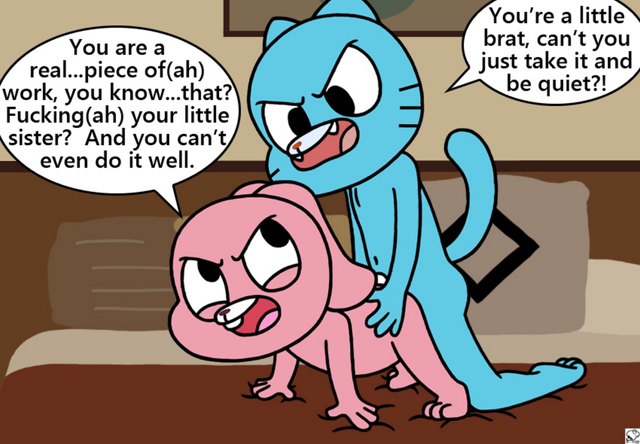 The amazing world of gumball anais porn