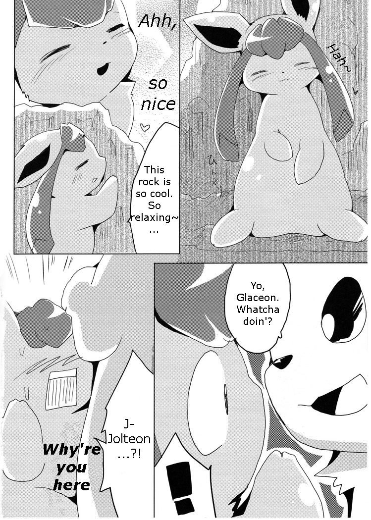 Pokemon eevee hot springs porn comic