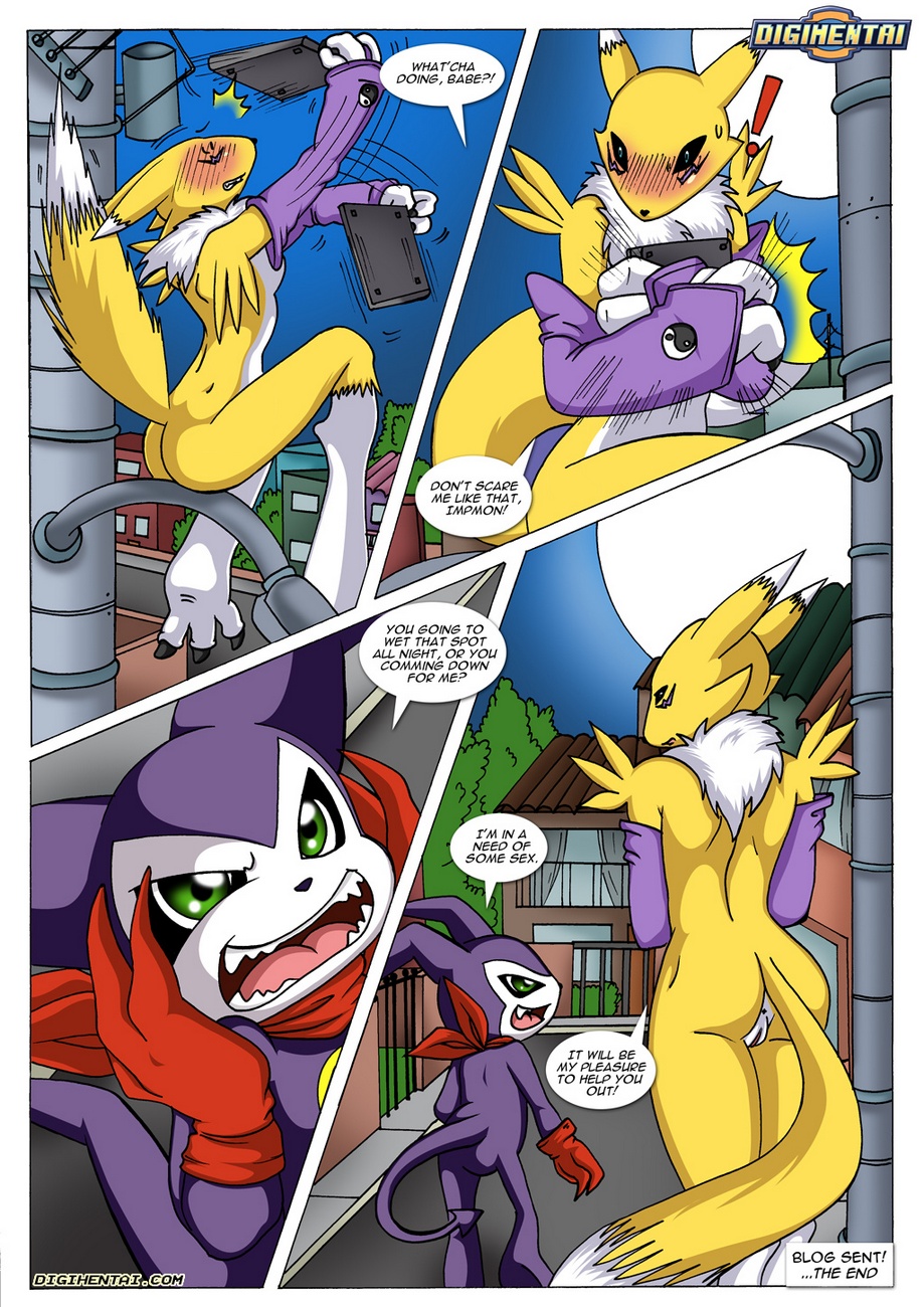 Renamon hentai manga фото 95