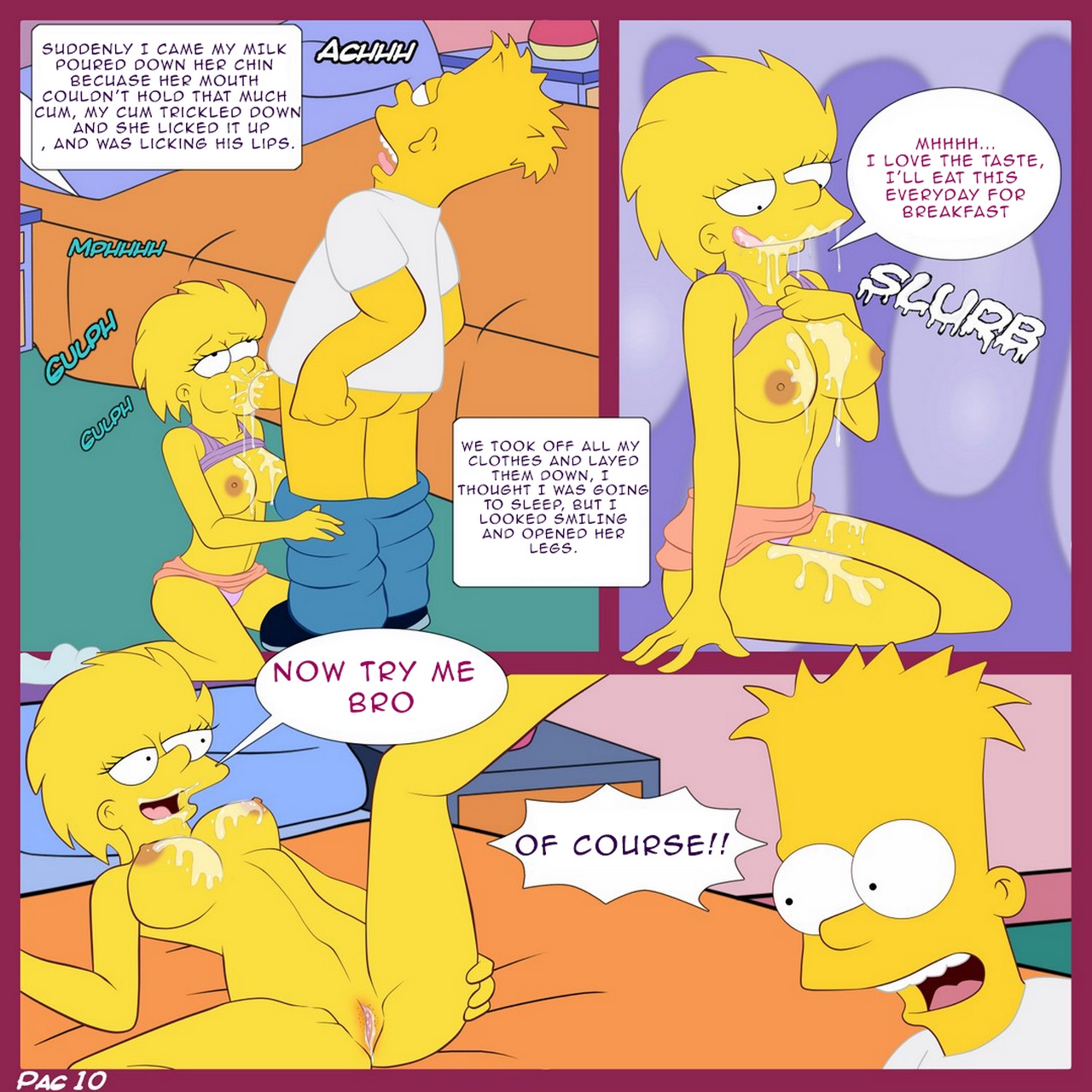 Симпсоны порно комикс барт фото 2