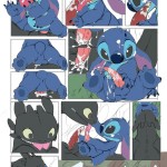 Tricksta Stitch vs. Toothless Colorized by ReDoXX 850653 0009