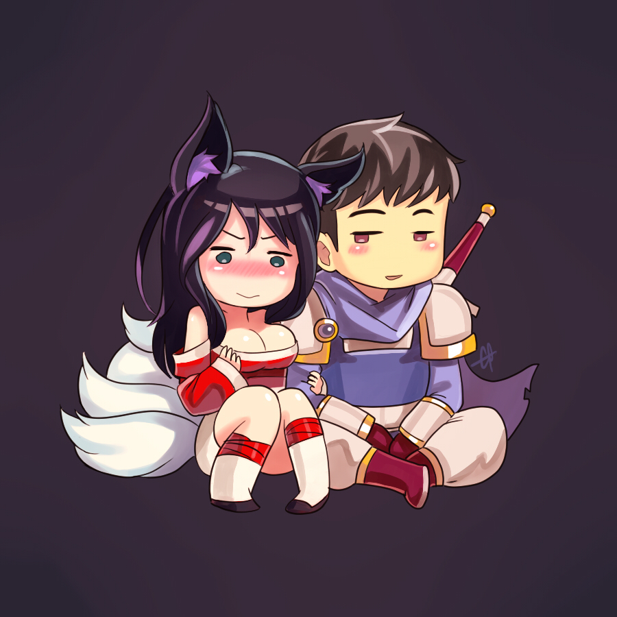 Ahri x Garen English 854091 0001