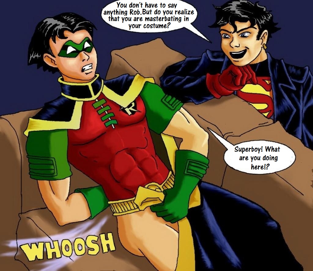 View Robin & Superboy [Superhero] [Gay] - Hentai Porn free
