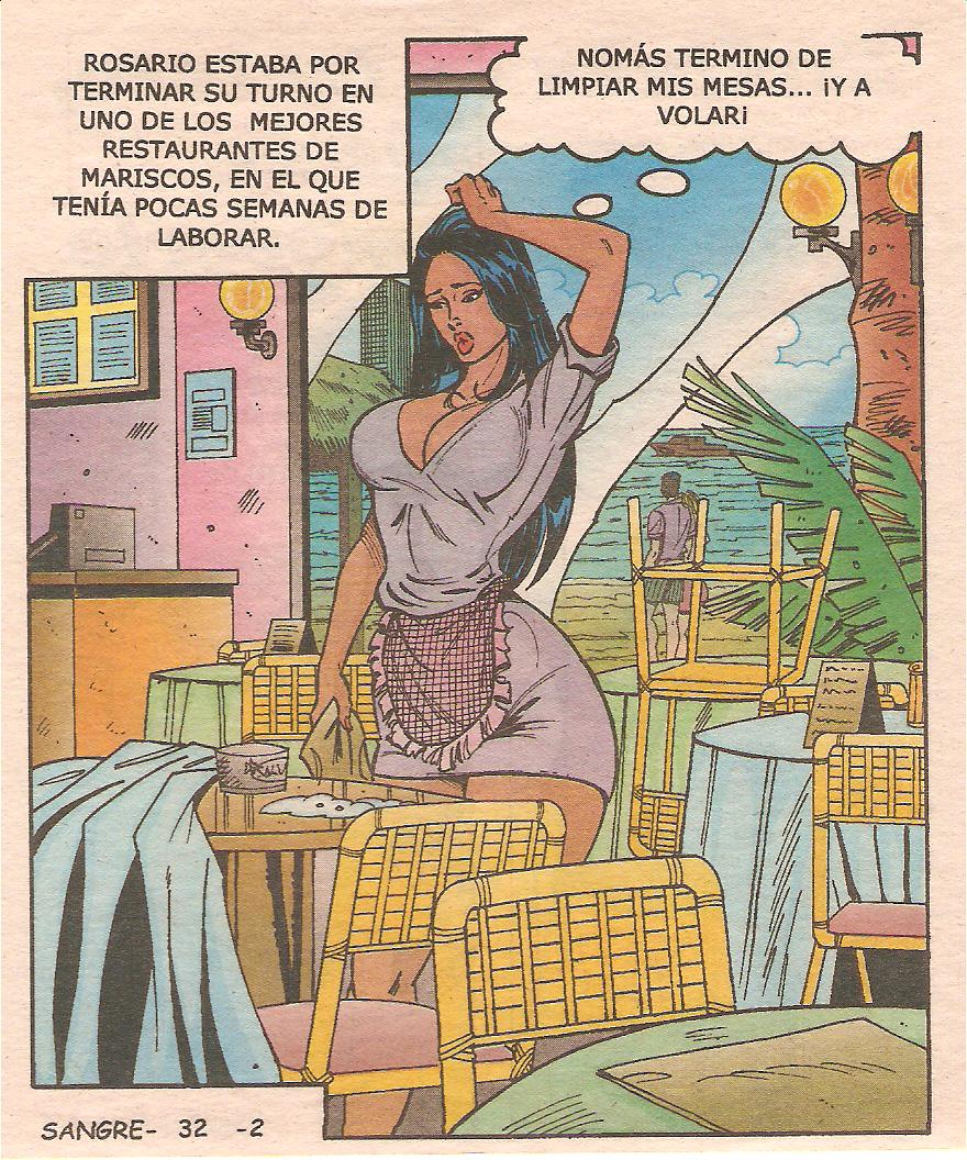 Sangre caliente comic