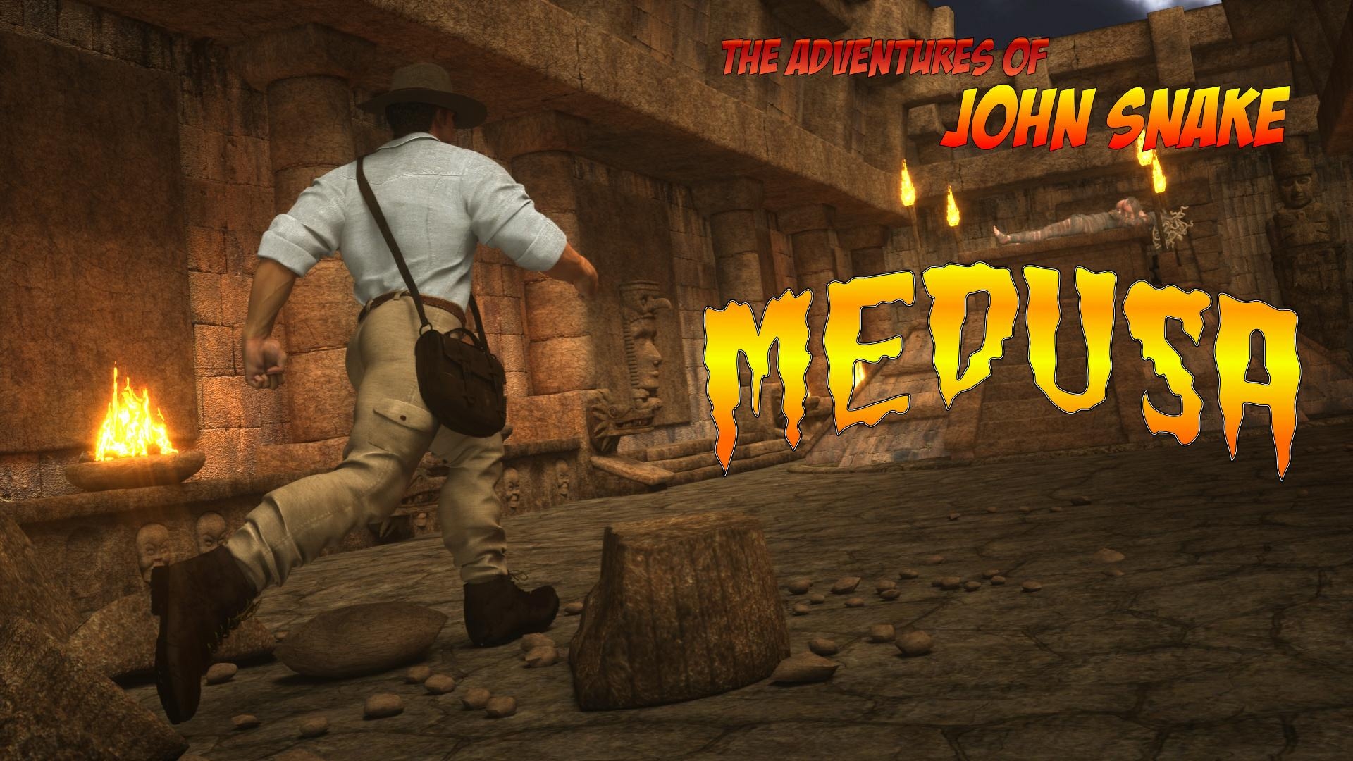 The Adventures of John Snake Medusa000