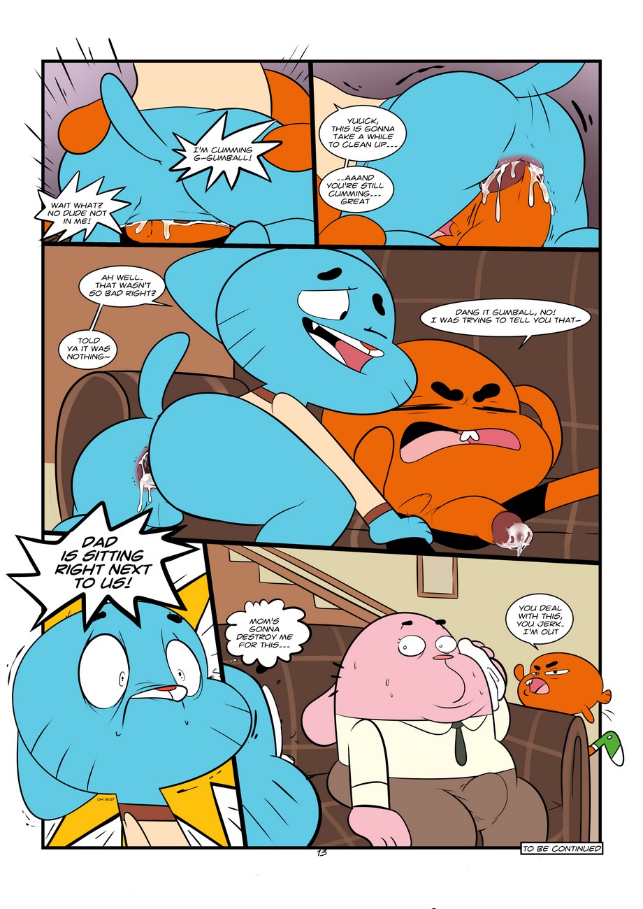 Gumball Porn 69 - The amazing world of gumball porn comic