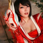 Blood Moon Akali Cosplay03