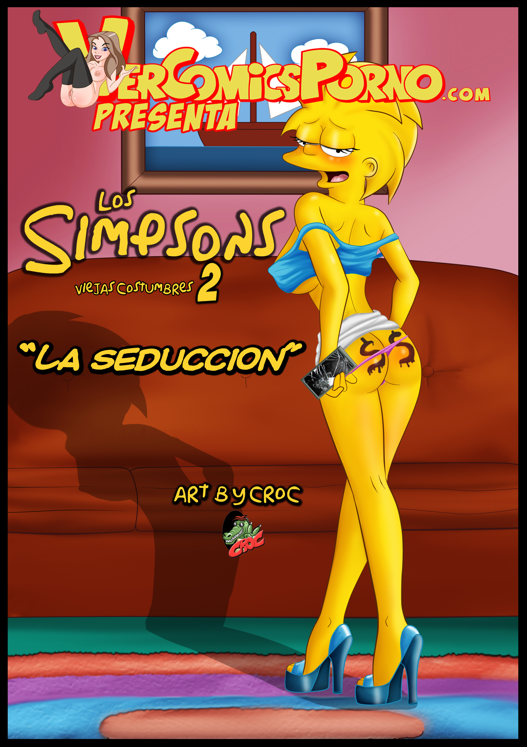 CROC Los Simpsons Viejas Costumbres 2 La Seduccion The Simpsons English julle00