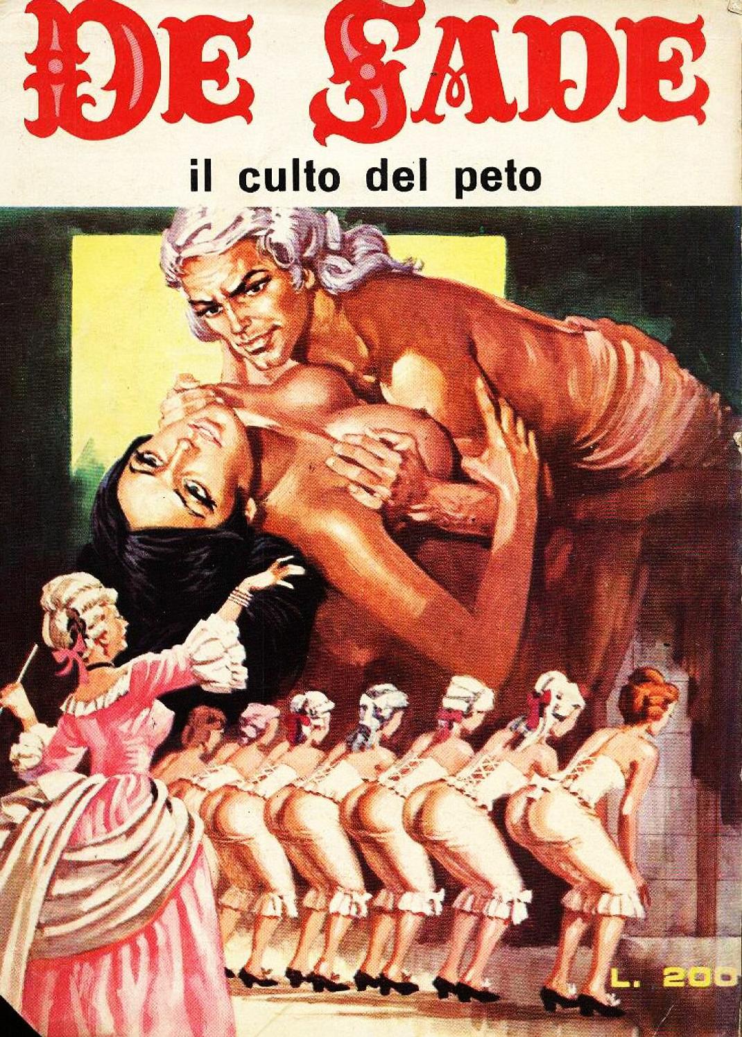 Fumetti Erotici dEpoca De Sade 004 Il culta del Peto Italian000