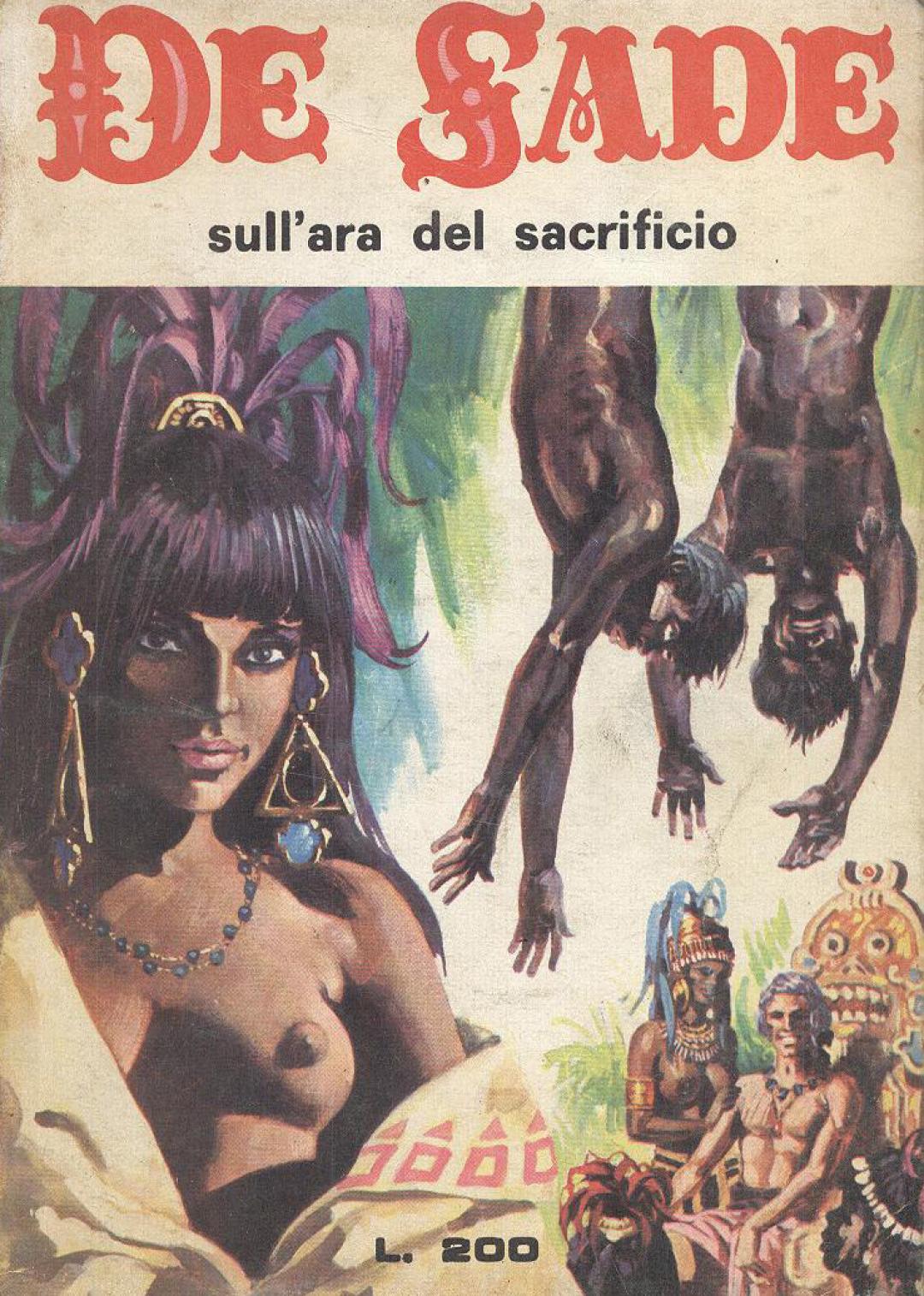 Fumetti Erotici dEpoca De Sade 043 Sull’ara del sacrificio Italian00