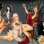Game of Thrones Pin Up by Andrew Tarusov00