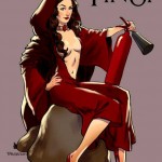 Game of Thrones Pin Up by Andrew Tarusov12