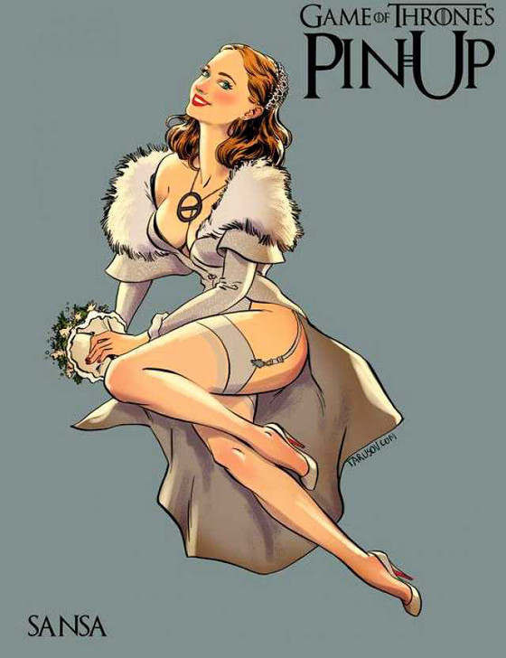 Game Of Thrones PinUp By Andrew