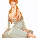 Game of Thrones Pin Up by Andrew Tarusov26
