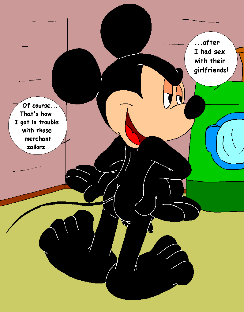 Mickey Mouse Blowjob