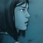 Korra Asami drawings00