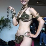 Princess Leia Golden Bikini Cosplay055