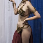 Princess Leia Golden Bikini Cosplay170