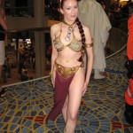 Princess Leia Golden Bikini Cosplay175