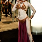 Princess Leia Golden Bikini Cosplay263