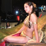 Princess Leia Golden Bikini Cosplay338