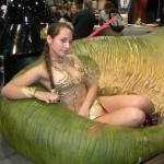 Princess Leia Golden Bikini Cosplay366