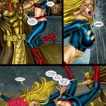 9 Superheroines vs Warlord58