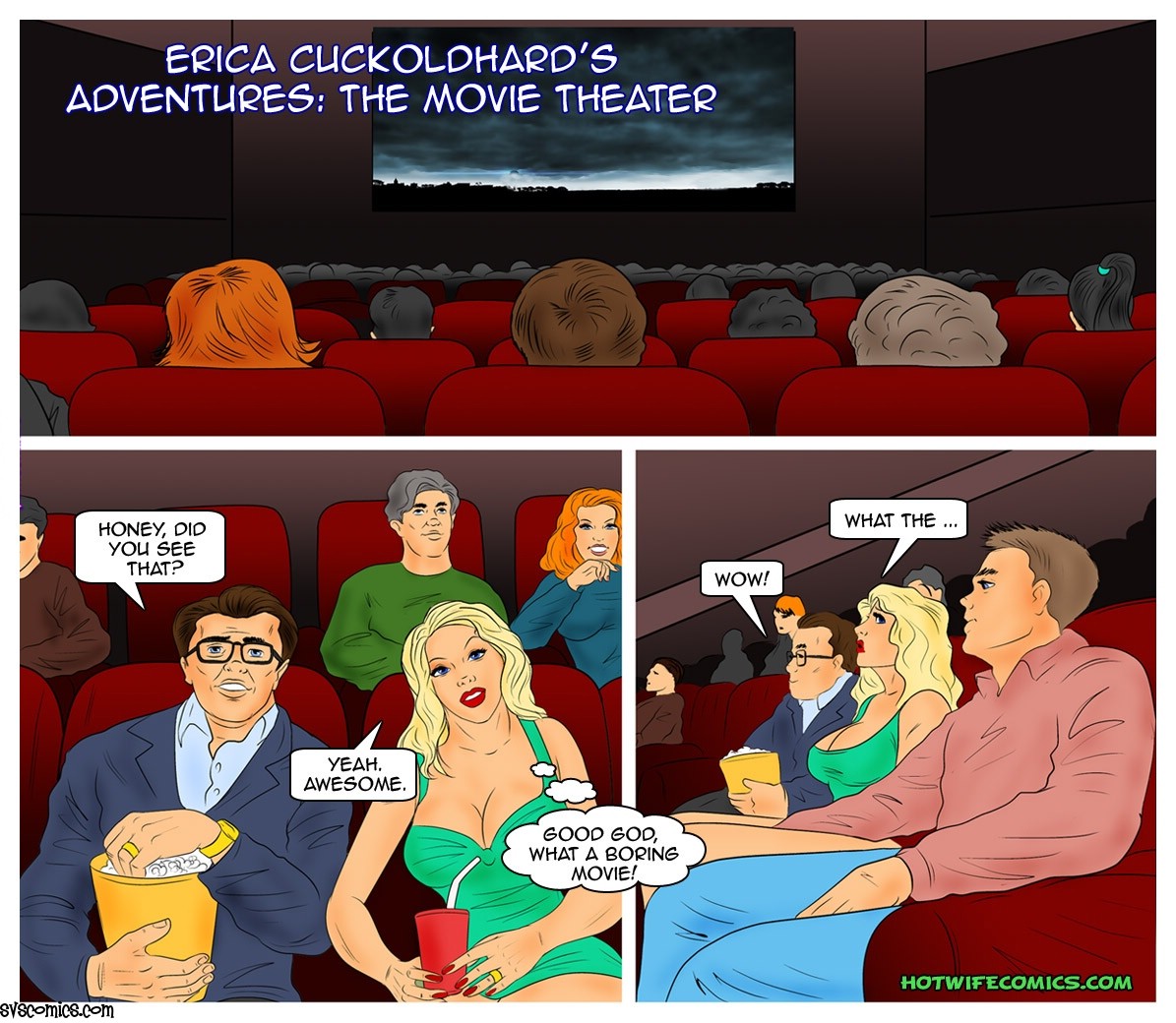 Read Hotwifecomics - Movie Theater Hentai porns - Manga and porncomics xxx.