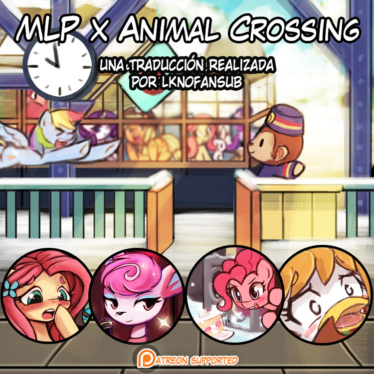 MLP x Animal Crosssing My Little Pony Friendship is Magic Animal Crosssing Spanish LKNOFansub00
