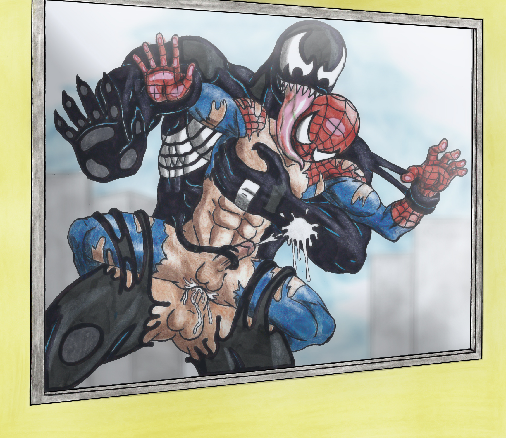 Read SPIDER-MAN VENOM YAOI BARA AND MORE Hentai porns - Manga and  porncomics xxx