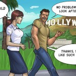 Sex Gangster comic strip 2 cities031