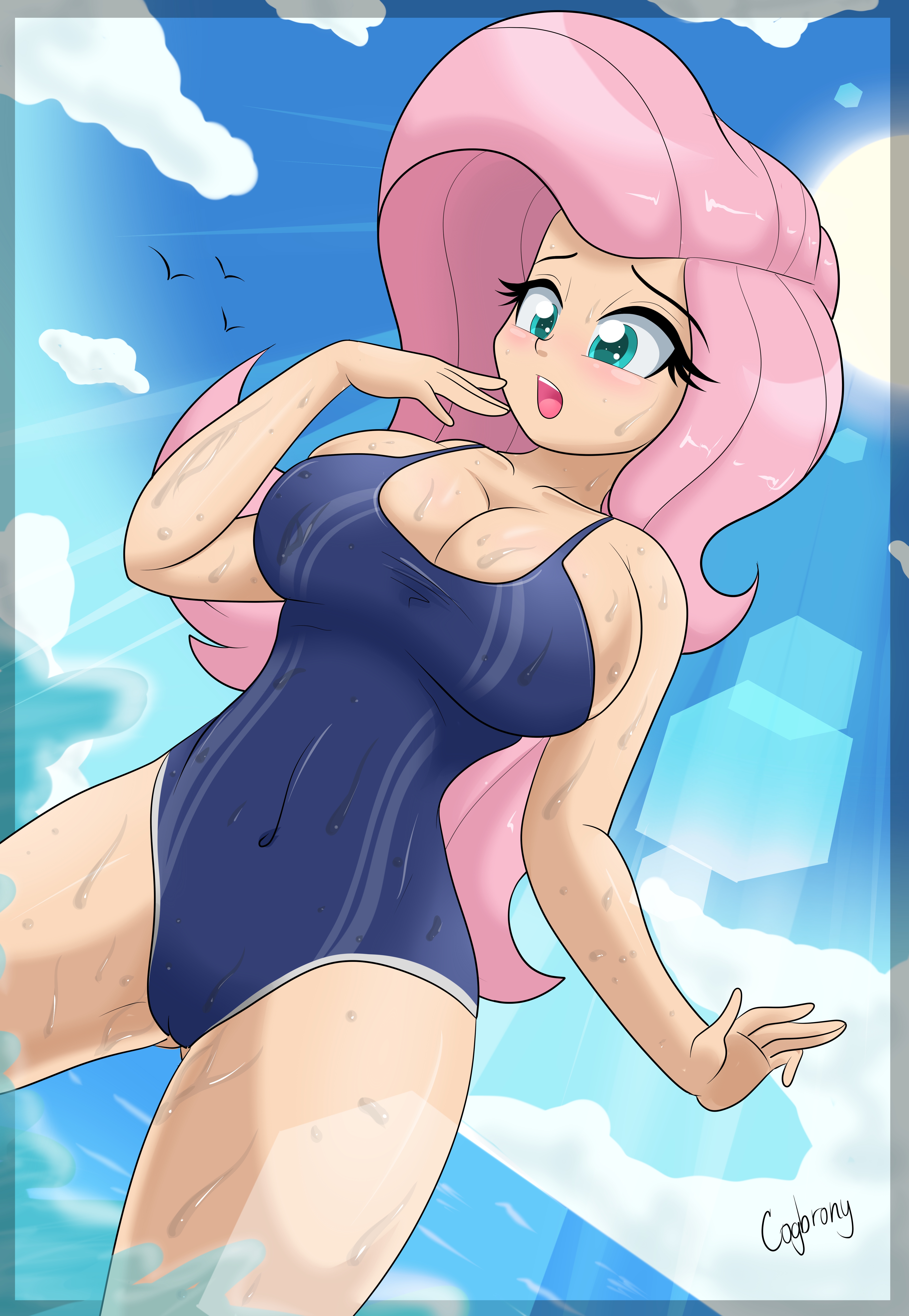 COGBrony Swimsuit Paradise Hentai Online Porn Manga An