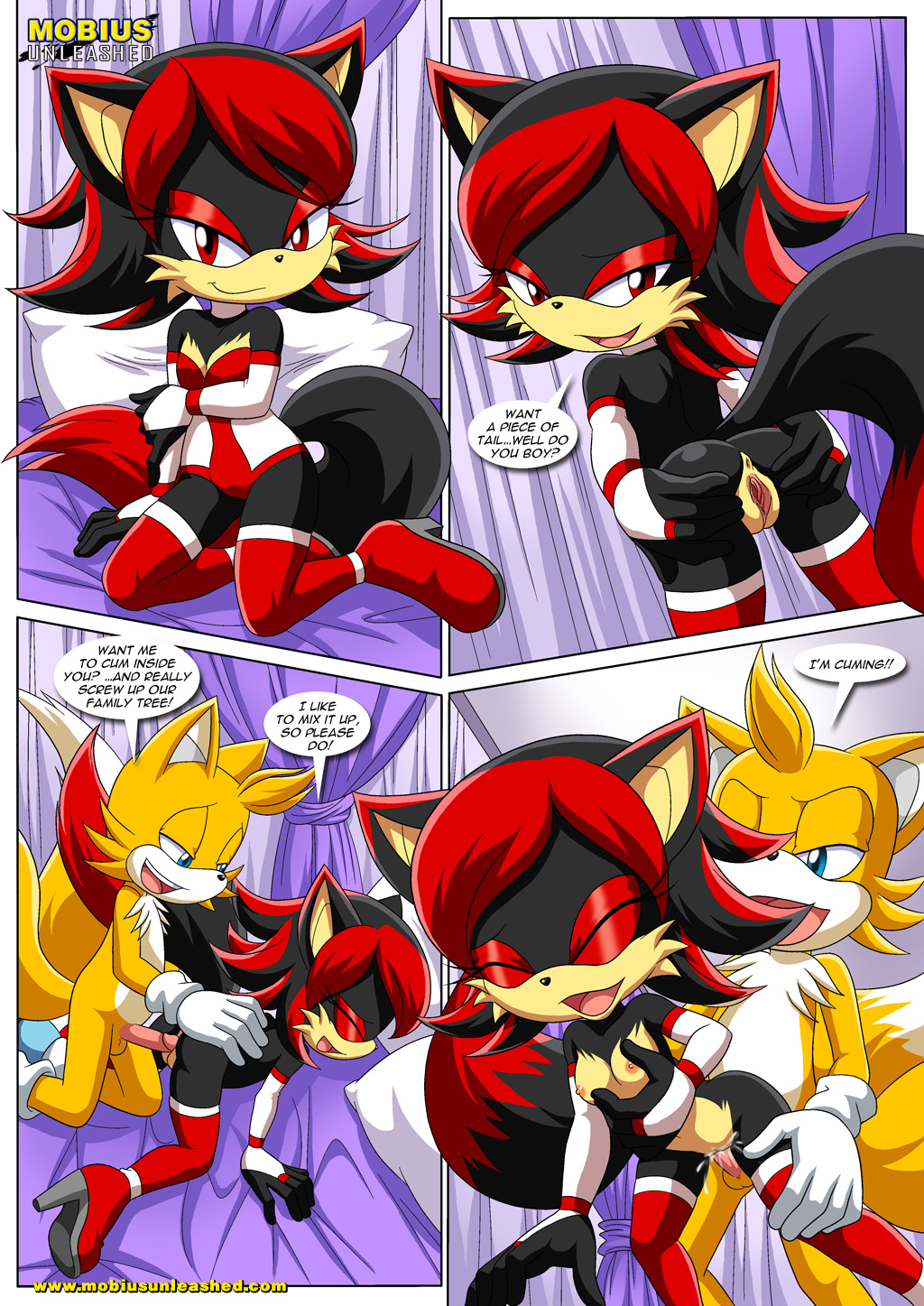 Palcomix] The Prower Family Affair Foxy Black (Sonic The Hedgehog.