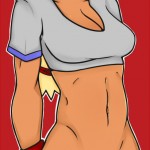 Sexy Anthromorphic Humanized Applejack v.2064