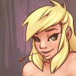 Sexy Anthromorphic Humanized Applejack v.2104