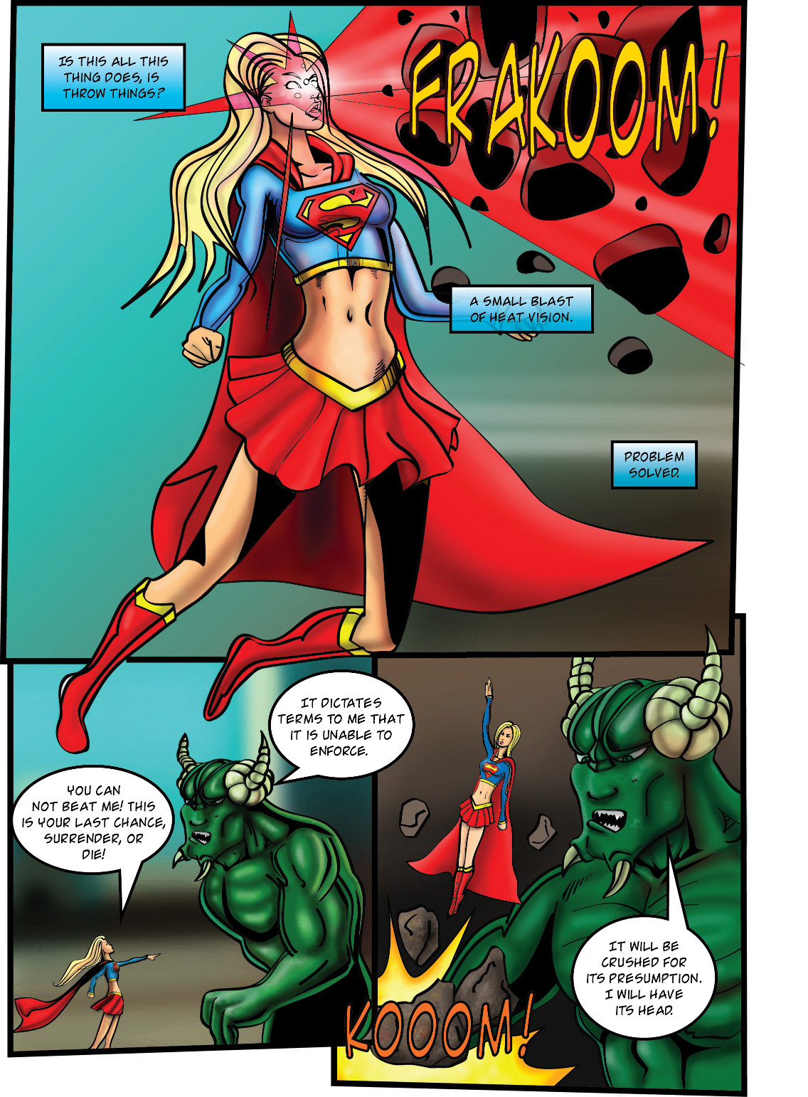 Read Supergirl: Demonic Bloodsport Pt1 Hentai Porns - Manga And Porncomics  Xxx