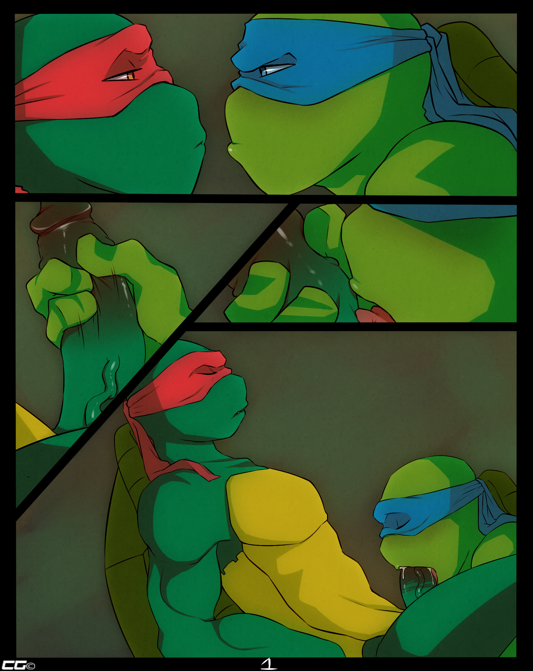 crazedg TMNT Mini Comic0