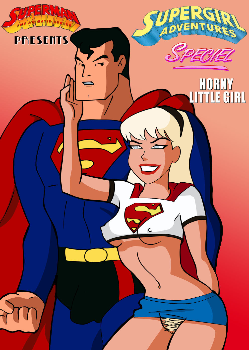 hent Supergirl Adventures Ch. 1 Horny Little Girl Superman00