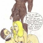 98 IR BBC Cartoon cuckold Black Dom White Sluts 36
