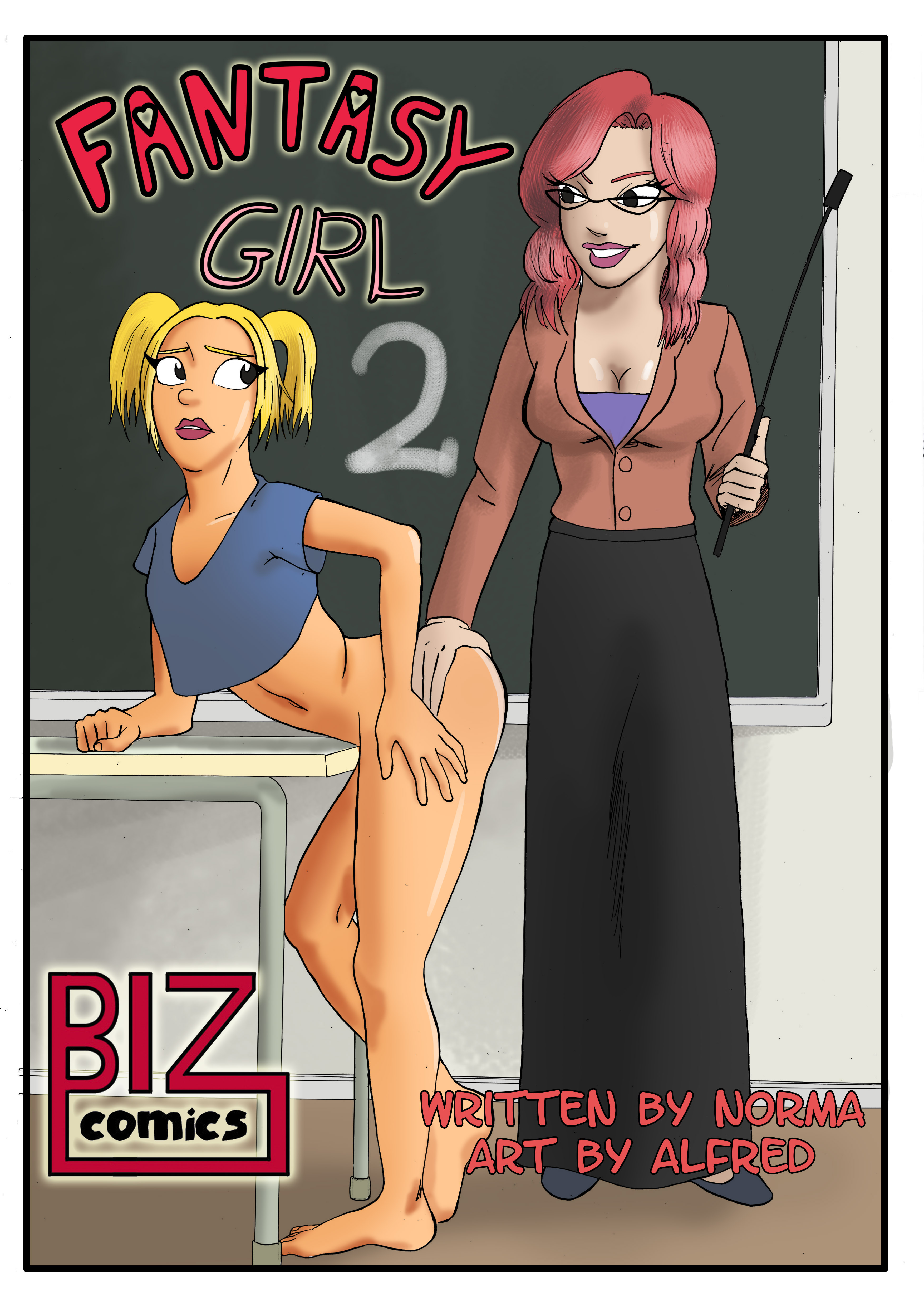 BIZ COMICS Fantasy Girl 2 English FULL COLOR0